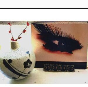 Club Clio ong Eyelash Wall Art Panel Vanity Decoration cyberpunk Japanese classy